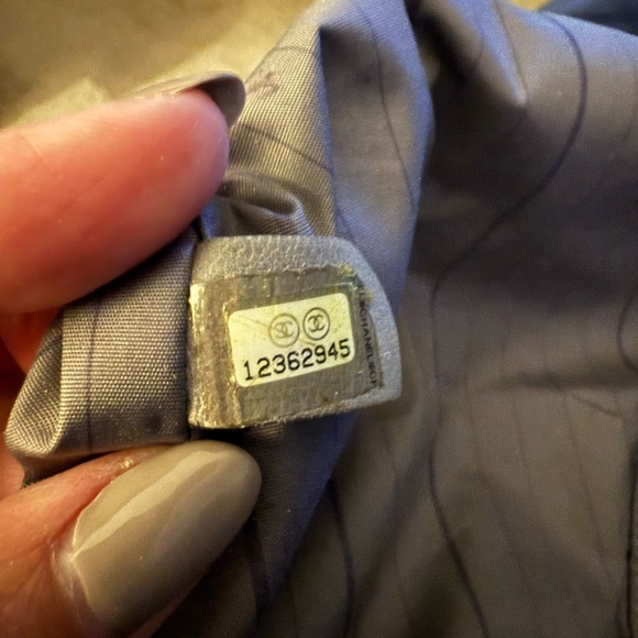 Chanel Coco Large Lambskin Dark Gray tote - Picture 10 of 13